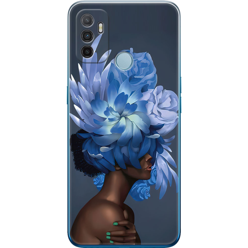 Чехол BoxFace OPPO A53 Exquisite Blue Flowers