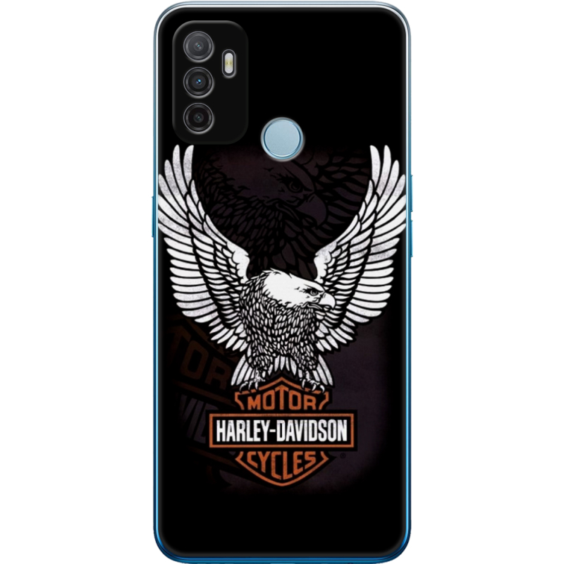 Чехол BoxFace OPPO A53 Harley Davidson and eagle