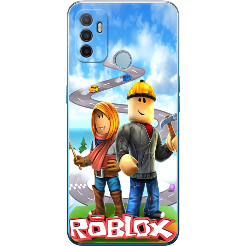 Чехол BoxFace OPPO A53 Roblox Білдерман