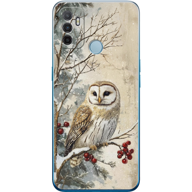 Чехол BoxFace OPPO A53 Christmas Owl