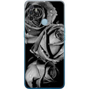 Чехол BoxFace OPPO A53 Black and White Roses