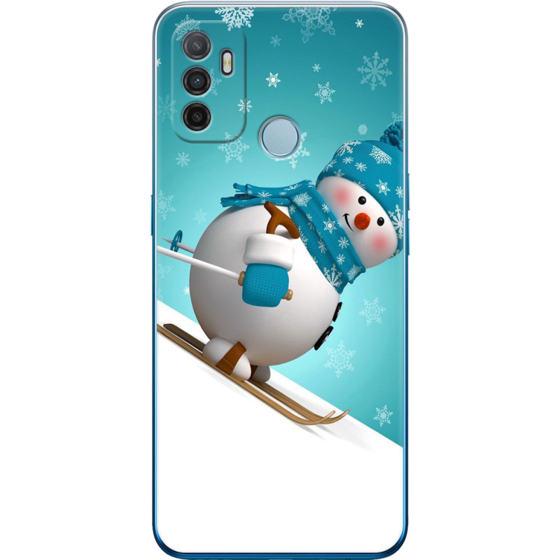 Чехол BoxFace OPPO A53 Skier Snowman