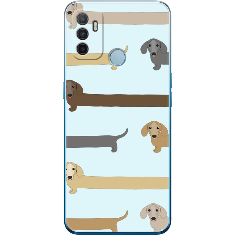 Чехол BoxFace OPPO A53 Dachshund