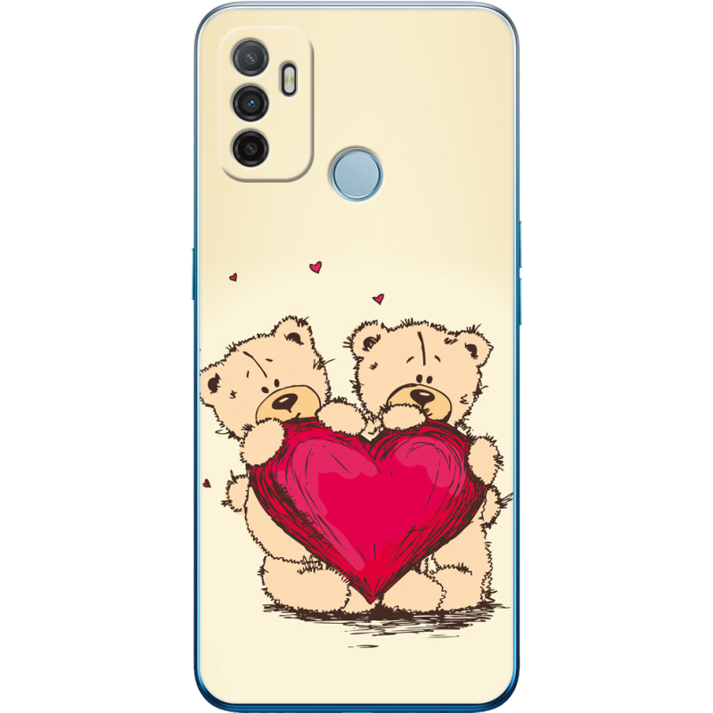 Чехол BoxFace OPPO A53 Teddy Bear Love