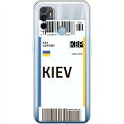Прозрачный чехол BoxFace OPPO A53 Ticket Kiev