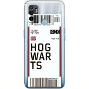 Прозрачный чехол BoxFace OPPO A53 Ticket Hogwarts