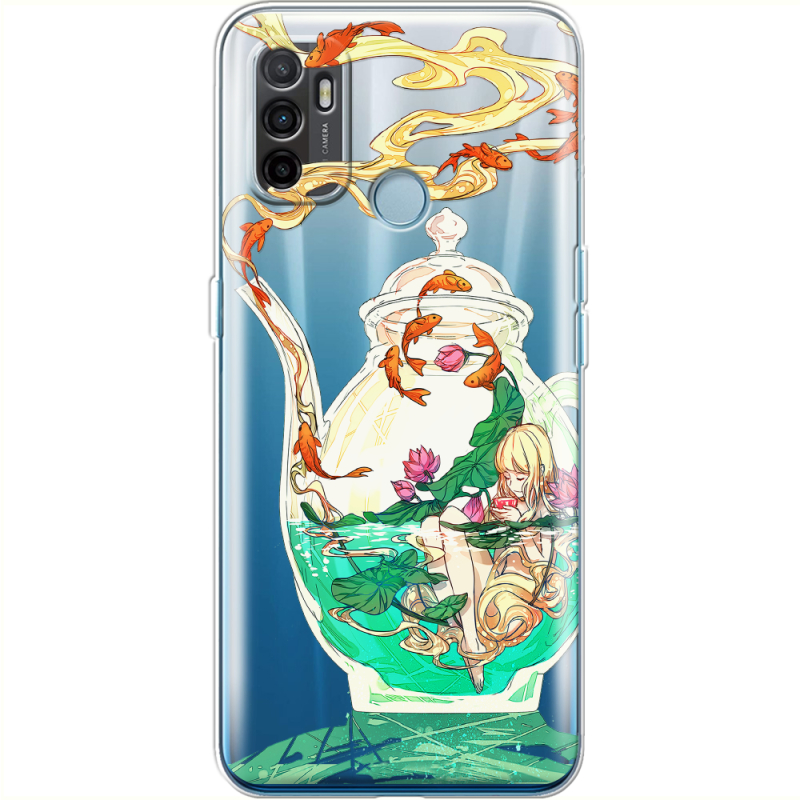 Прозрачный чехол BoxFace OPPO A53 Kettle