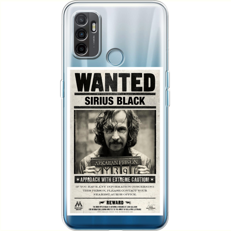 Прозрачный чехол BoxFace OPPO A53 Sirius Black