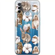 Прозрачный чехол BoxFace OPPO A53 Cotton and Rabbits