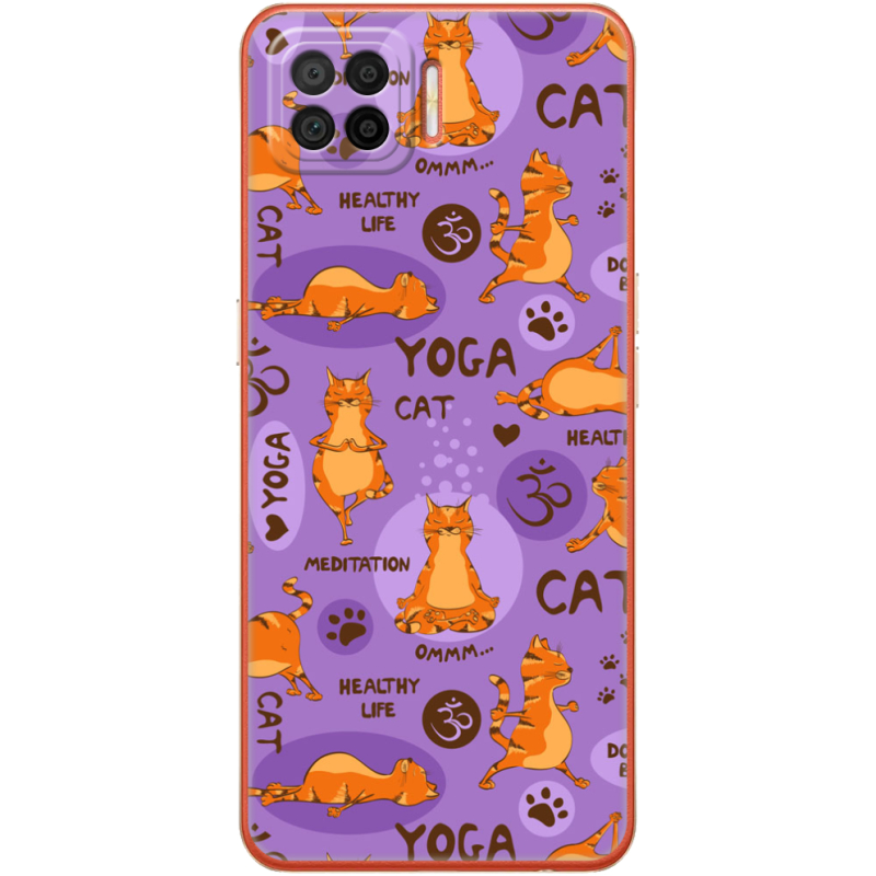 Чехол BoxFace OPPO A73 Yoga Cat