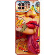 Чехол BoxFace OPPO A73 Yellow Girl Pop Art