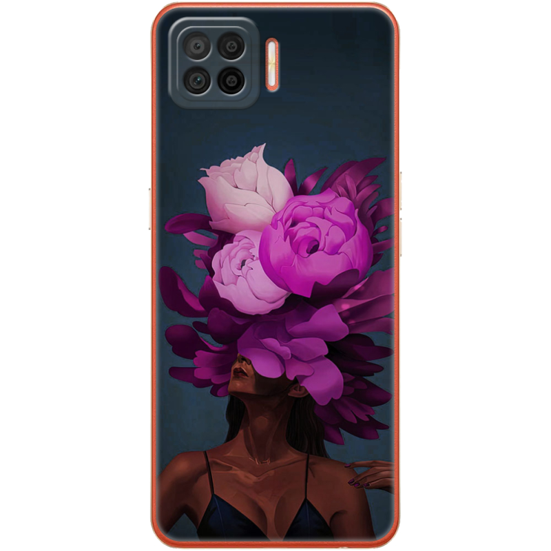 Чехол BoxFace OPPO A73 Exquisite Purple Flowers