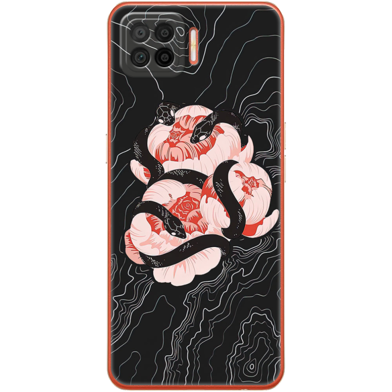 Чехол BoxFace OPPO A73 Snake Rose