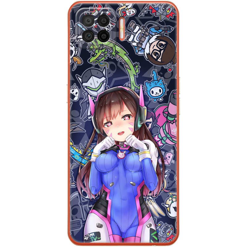 Чехол BoxFace OPPO A73 Overwatch D.VA