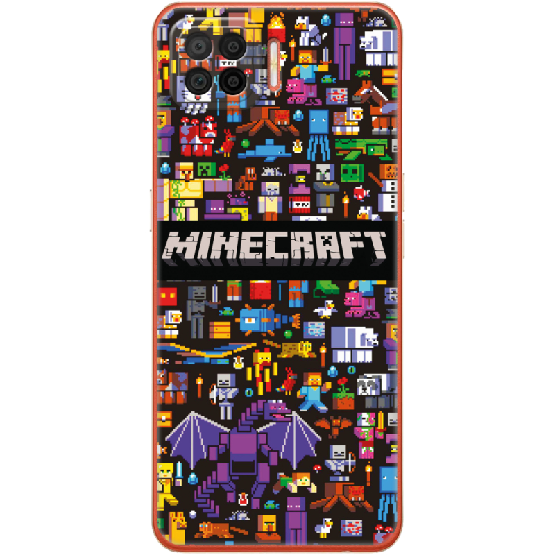 Чехол BoxFace OPPO A73 Minecraft Mobbery