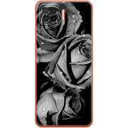 Чехол BoxFace OPPO A73 Black and White Roses