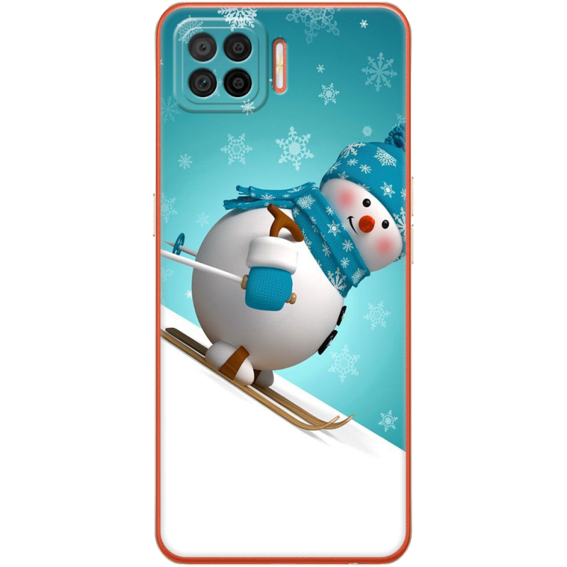 Чехол BoxFace OPPO A73 Skier Snowman