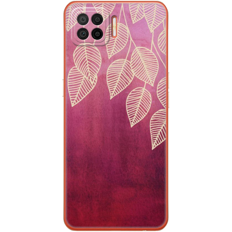 Чехол BoxFace OPPO A73 Gold Leaves