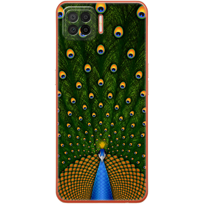 Чехол BoxFace OPPO A73 Peacocks Tail