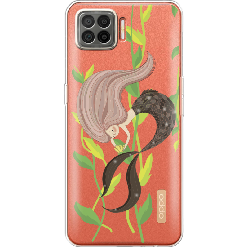 Прозрачный чехол BoxFace OPPO A73 Cute Mermaid