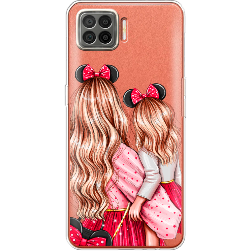 Прозрачный чехол BoxFace OPPO A73 Mouse Girls