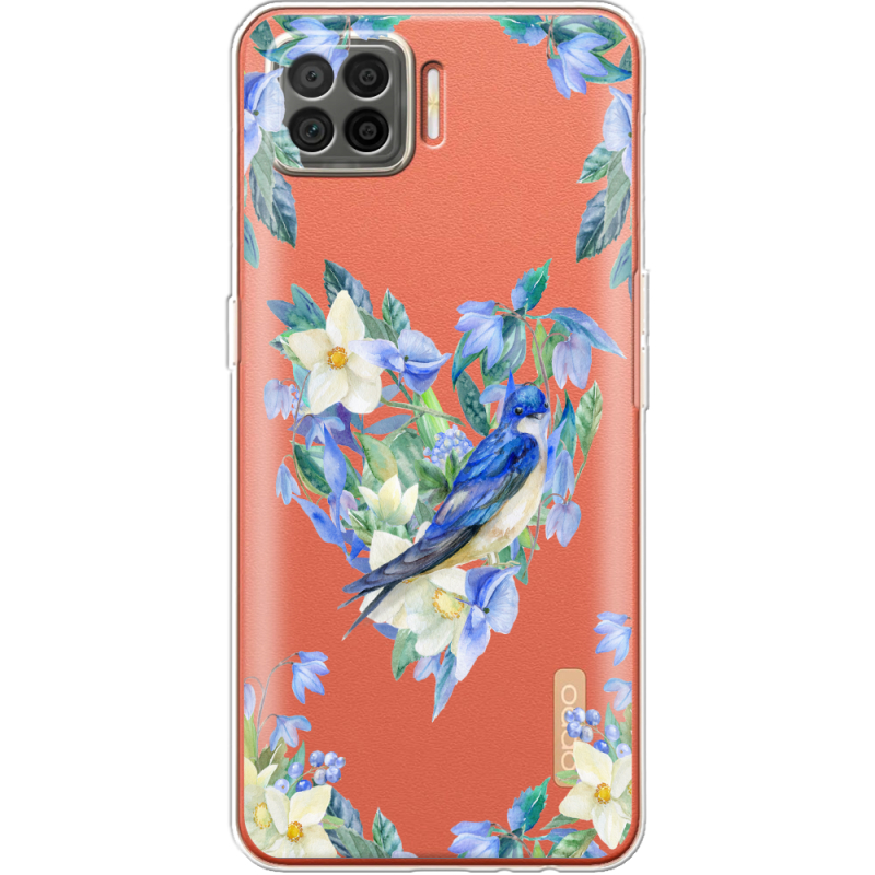 Прозрачный чехол BoxFace OPPO A73 Spring Bird