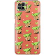 Прозрачный чехол BoxFace OPPO A73 Pattern Baby Yoda