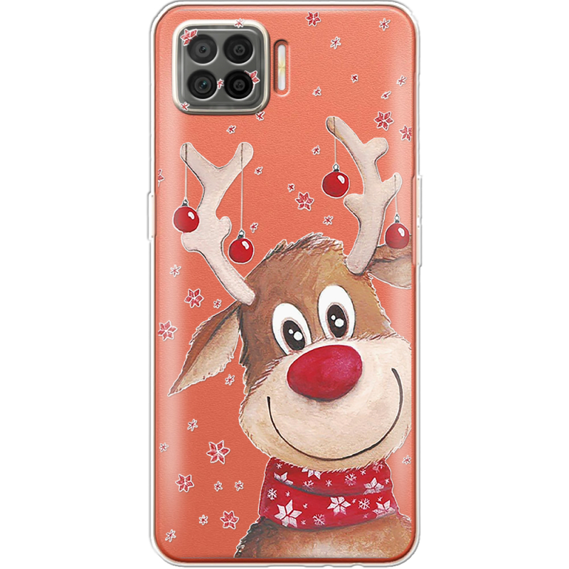 Прозрачный чехол BoxFace OPPO A73 Winter Deer