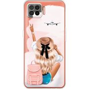 Прозрачный чехол BoxFace OPPO A73 Travel Girl