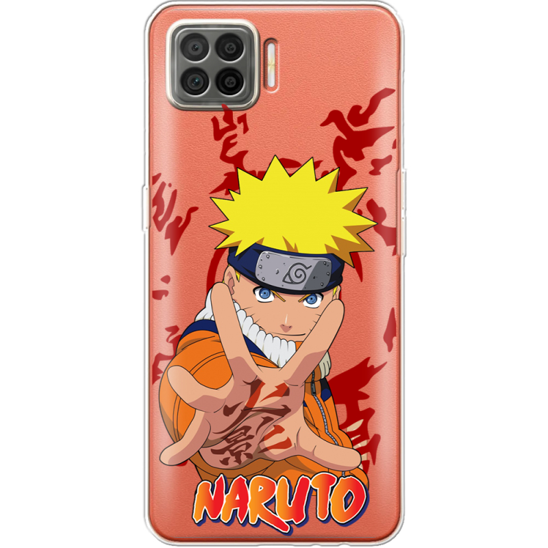 Прозрачный чехол BoxFace OPPO A73 Naruto