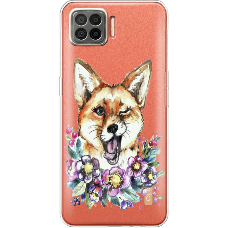 Прозрачный чехол BoxFace OPPO A73 Winking Fox