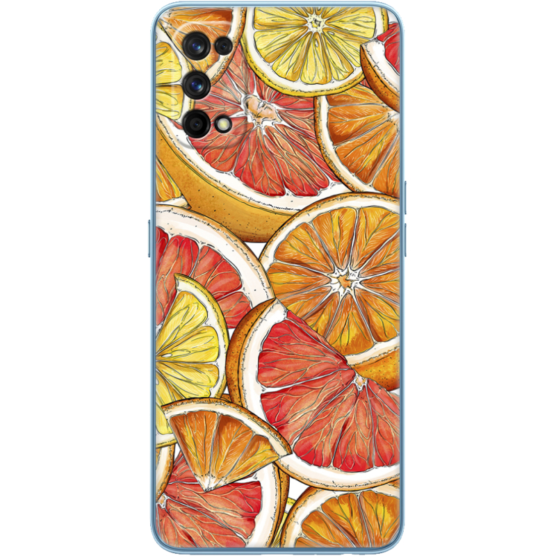 Чехол BoxFace Realme 7 Pro Citrus Pattern