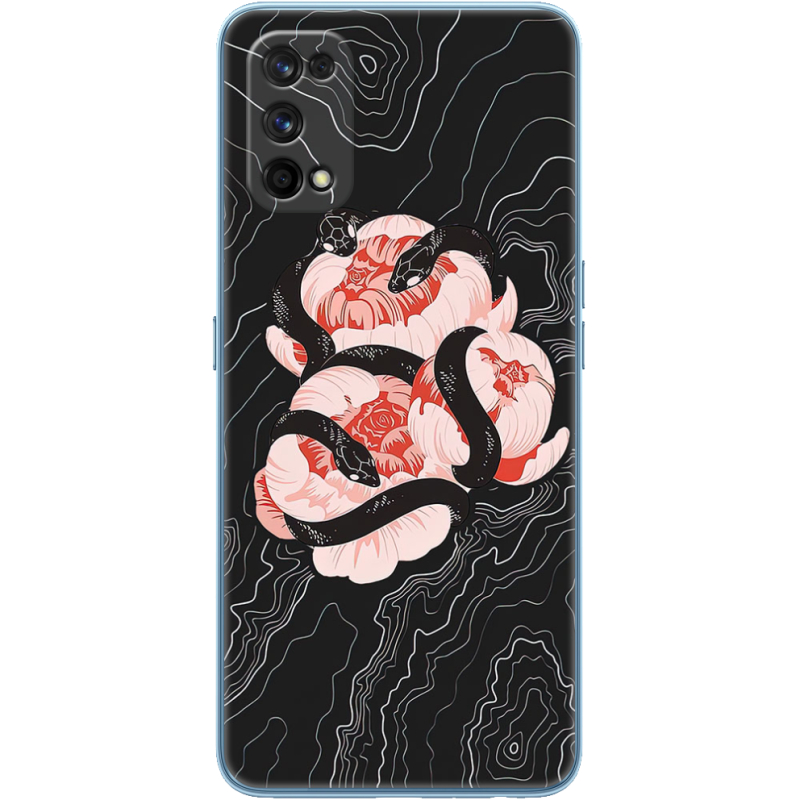 Чехол BoxFace Realme 7 Pro Snake Rose