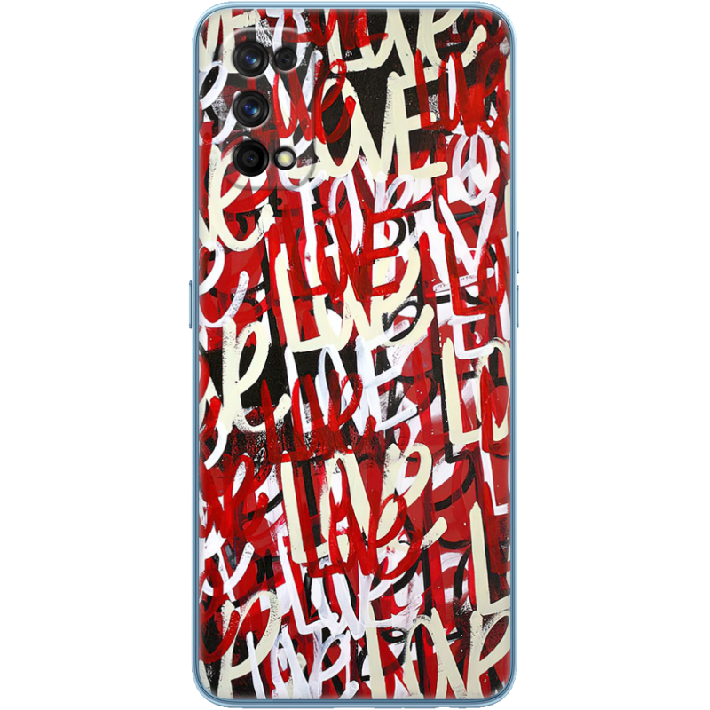 Чехол BoxFace Realme 7 Pro Love Graffiti