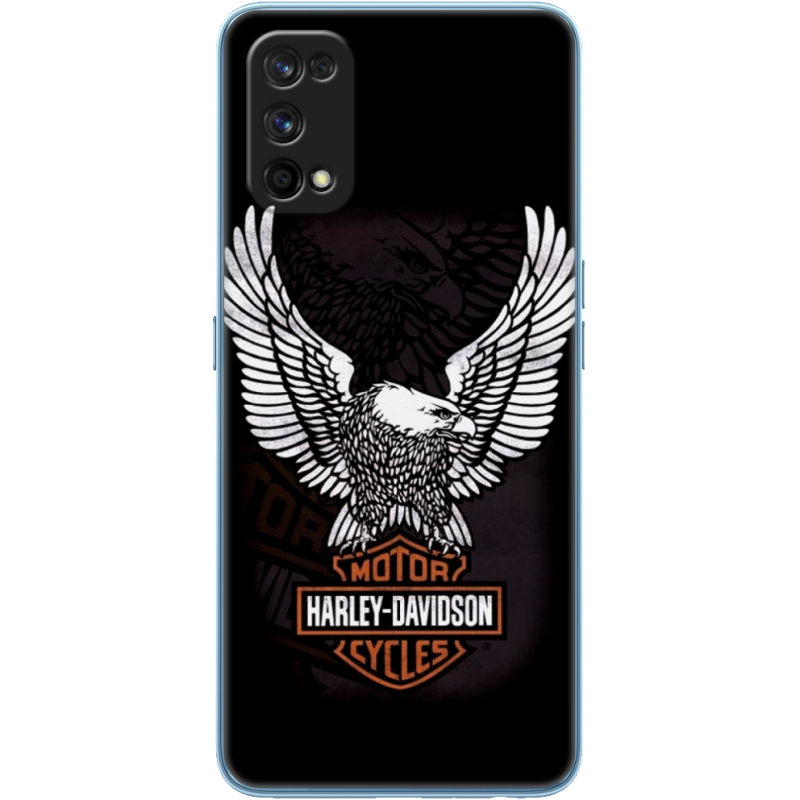 Чехол BoxFace Realme 7 Pro Harley Davidson and eagle