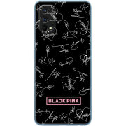 Чехол BoxFace Realme 7 Pro Blackpink автограф