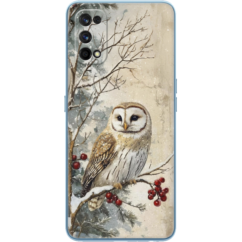 Чехол BoxFace Realme 7 Pro Christmas Owl