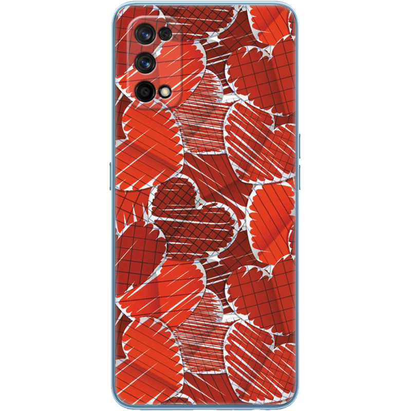 Чехол BoxFace Realme 7 Pro Heart Strings