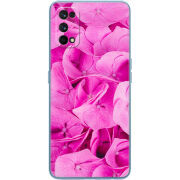 Чехол BoxFace Realme 7 Pro Pink Flowers