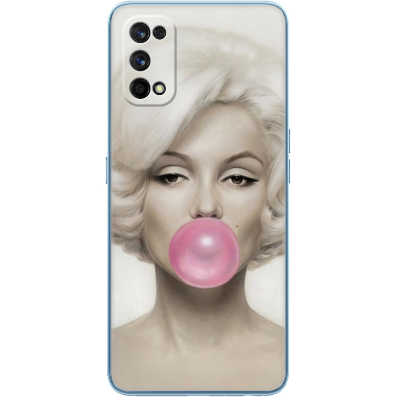 Чехол BoxFace Realme 7 Pro Marilyn Monroe Bubble Gum