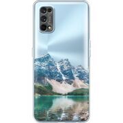 Прозрачный чехол BoxFace Realme 7 Pro Blue Mountain