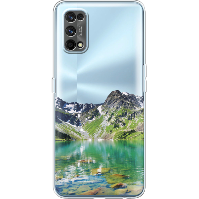 Прозрачный чехол BoxFace Realme 7 Pro Green Mountain