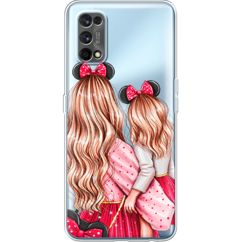 Прозрачный чехол BoxFace Realme 7 Pro Mouse Girls