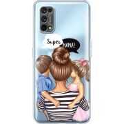 Прозрачный чехол BoxFace Realme 7 Pro Super Mama