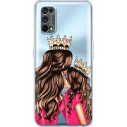 Прозрачный чехол BoxFace Realme 7 Pro Queen and Princess