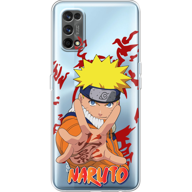 Прозрачный чехол BoxFace Realme 7 Pro Naruto