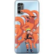 Прозрачный чехол BoxFace Realme 7 Pro Naruto and Kurama