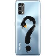 Прозрачный чехол BoxFace Realme 7 Pro Swan question