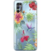 Прозрачный чехол BoxFace Realme 7 Pro Tropical