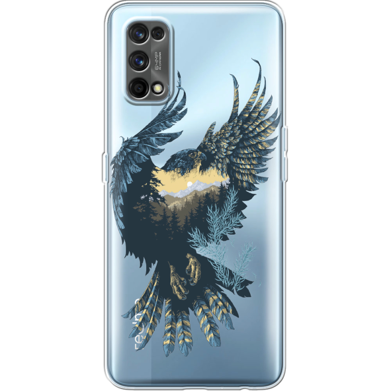 Прозрачный чехол BoxFace Realme 7 Pro Eagle